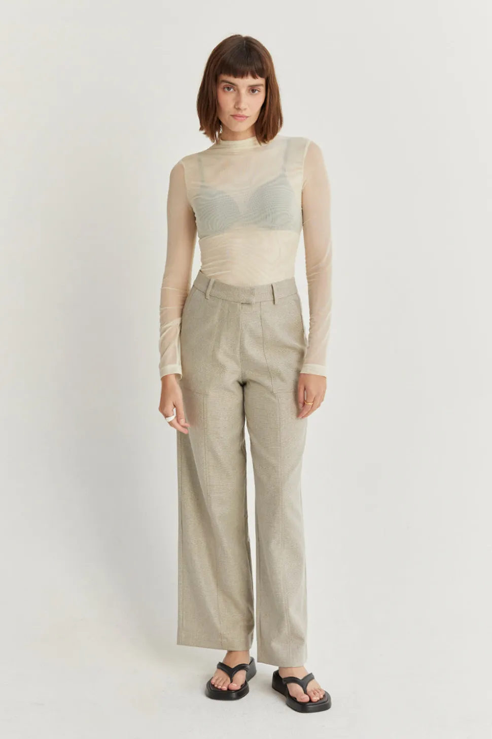 Adeera Textured Trousers