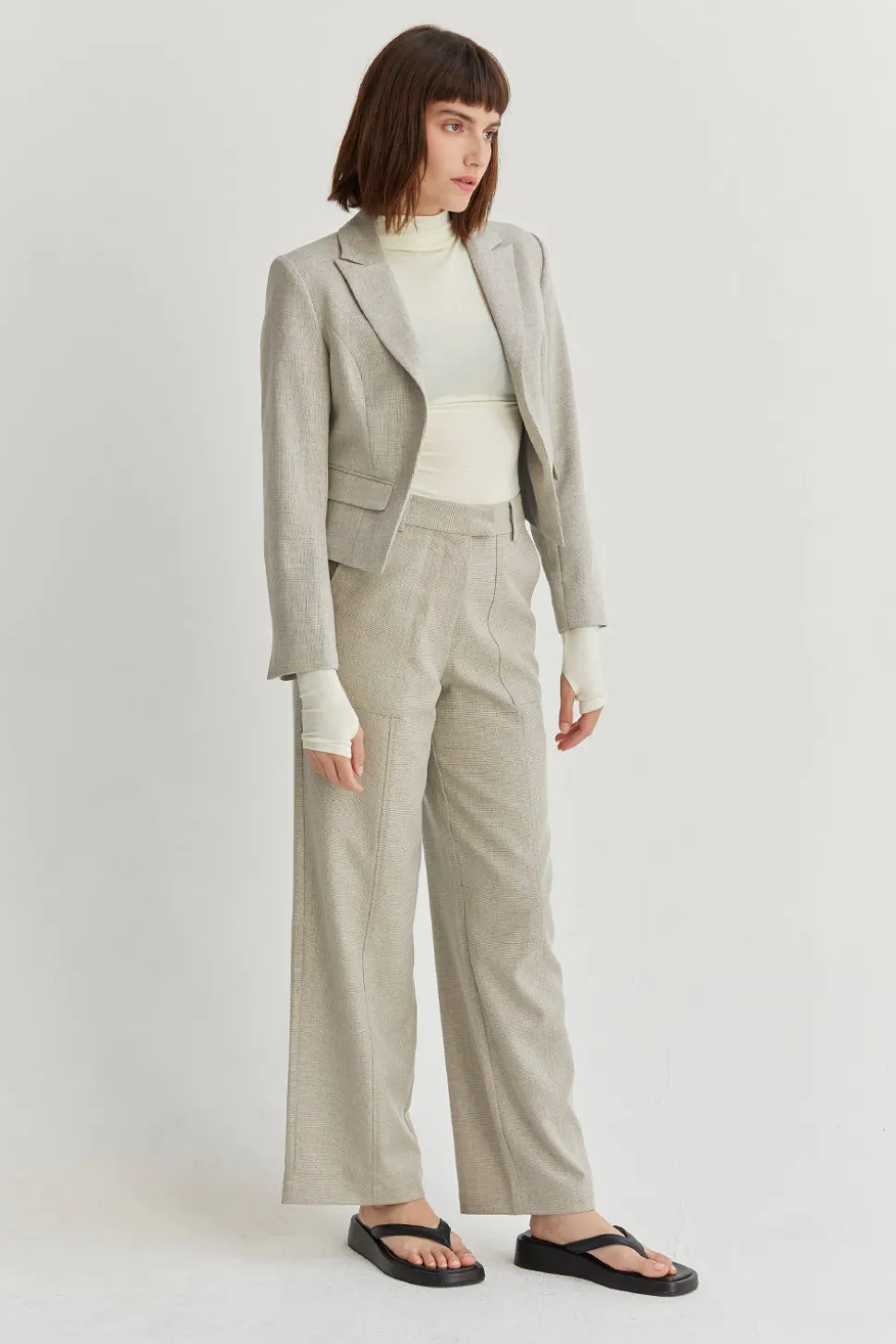 Adeera Textured Trousers