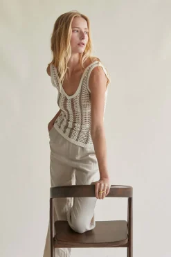 Adria Crochet Tank