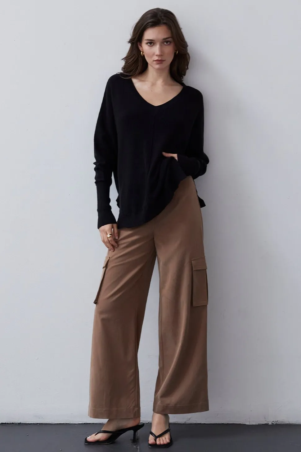 Amber Tencel Utility Pants