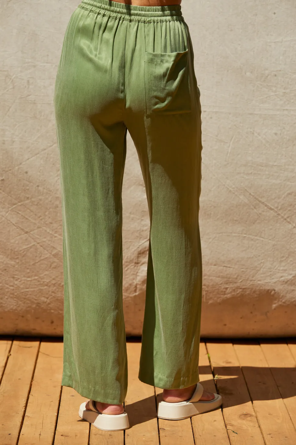 Amelia Pull On Cupro Pants
