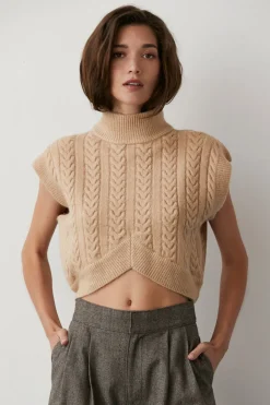 Anna Mock Neck Sweater