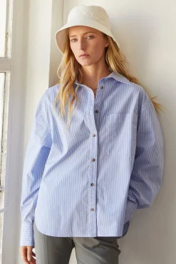 Annie Pinstripe Shirt