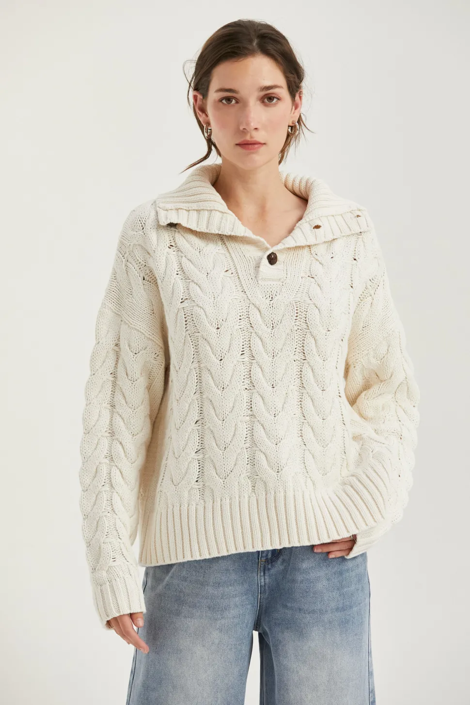 Anya Shawl Sweater
