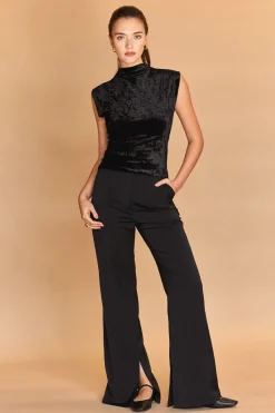 Arlet Crushed Velvet Top