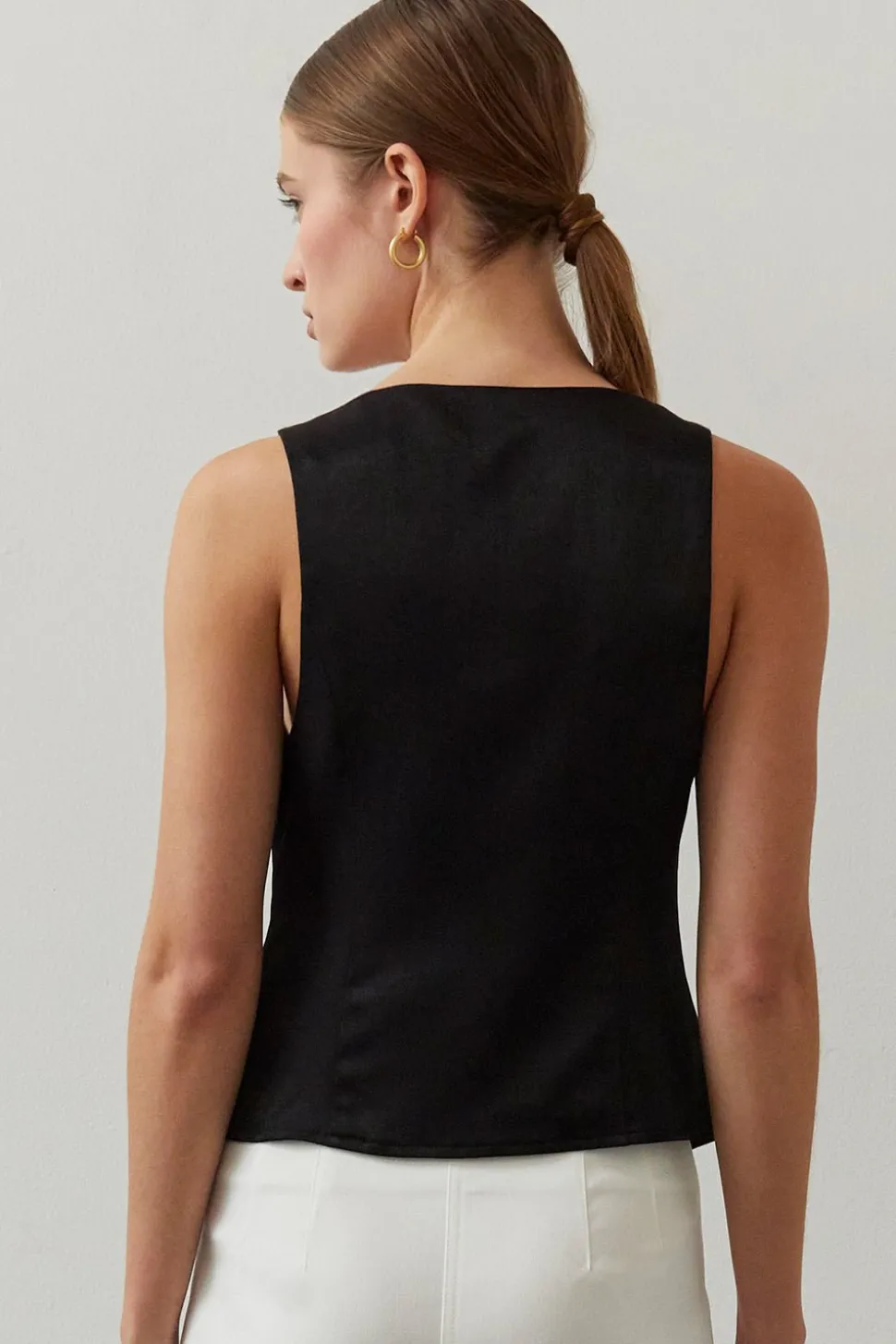Ava Satin Tank
