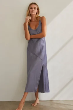 Bec Satin Maxi Dress
