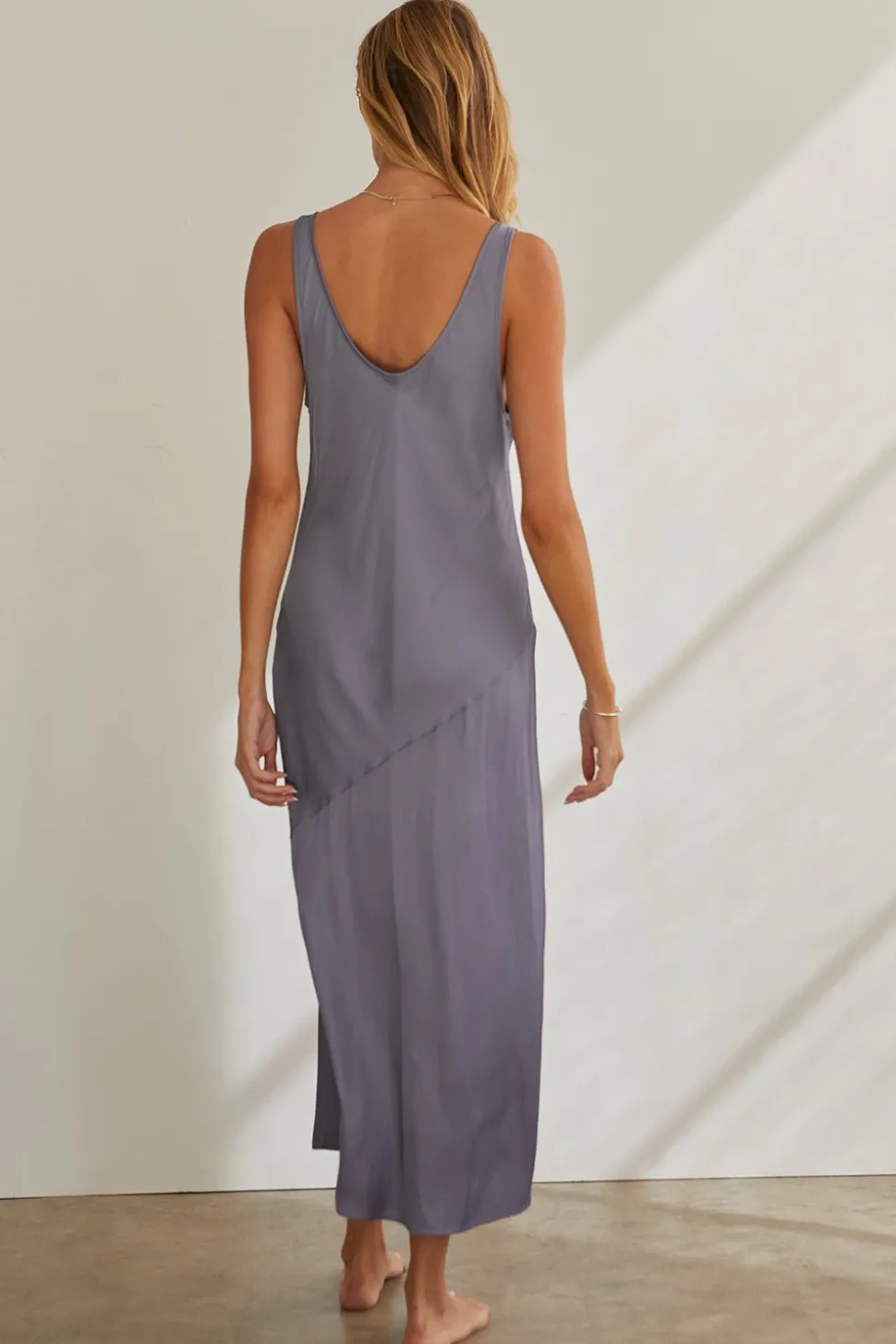Bec Satin Maxi Dress