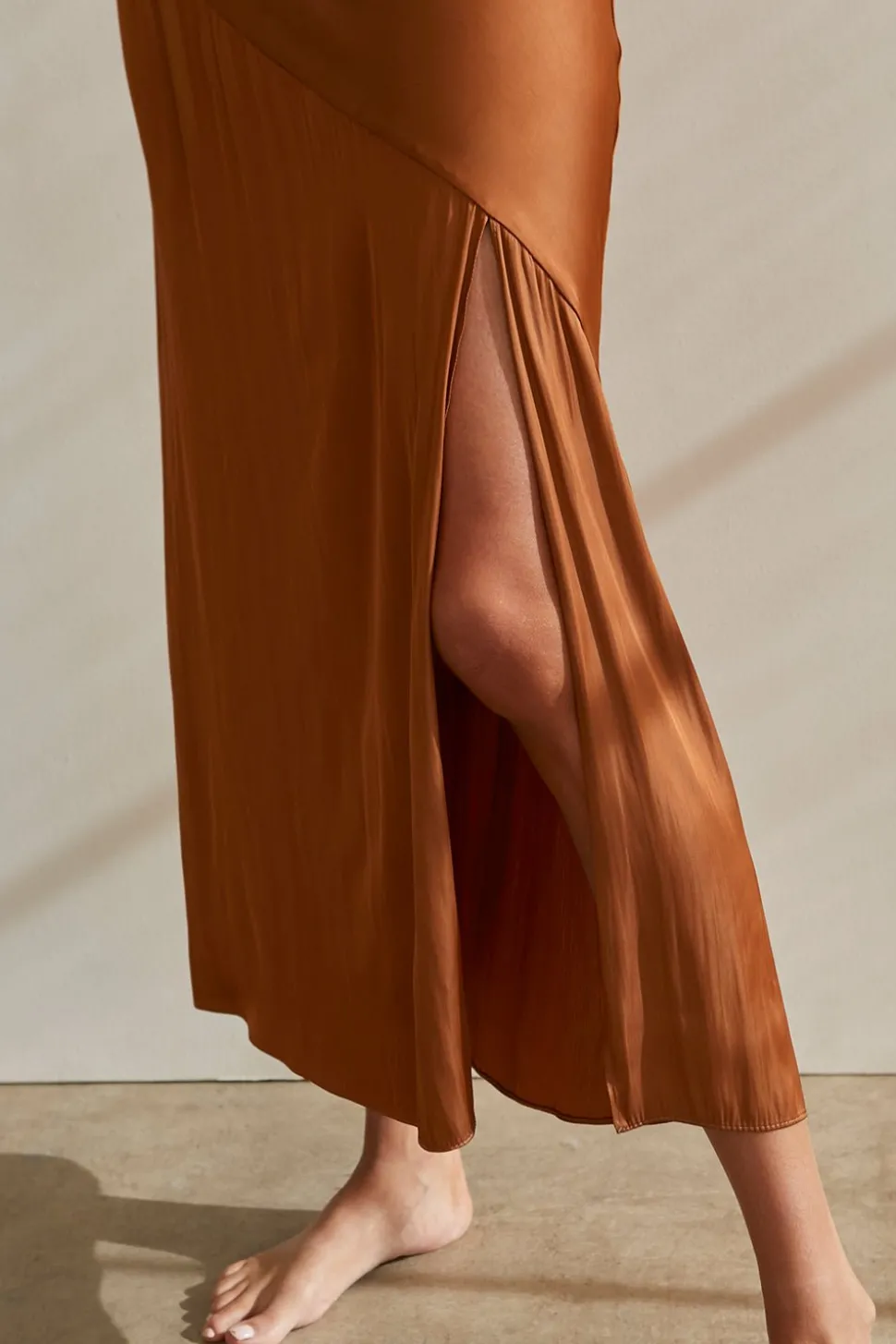 Bec Satin Maxi Dress