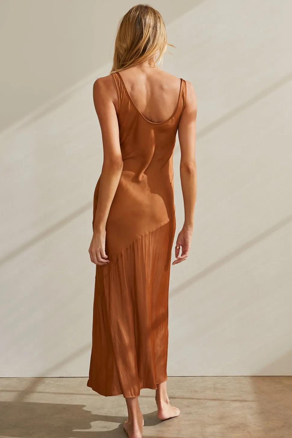 Bec Satin Maxi Dress