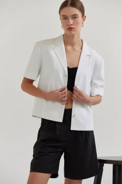 Bessie Short Sleeve Blazer