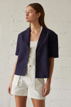 Bessie Short Sleeve Blazer