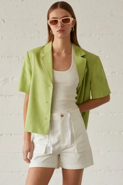 Bessie Short Sleeve Blazer