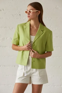 Bessie Short Sleeve Blazer