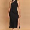 Bonnie One Shoulder Scarf Dress