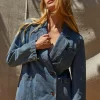 Brandi Denim Blazer Jacket