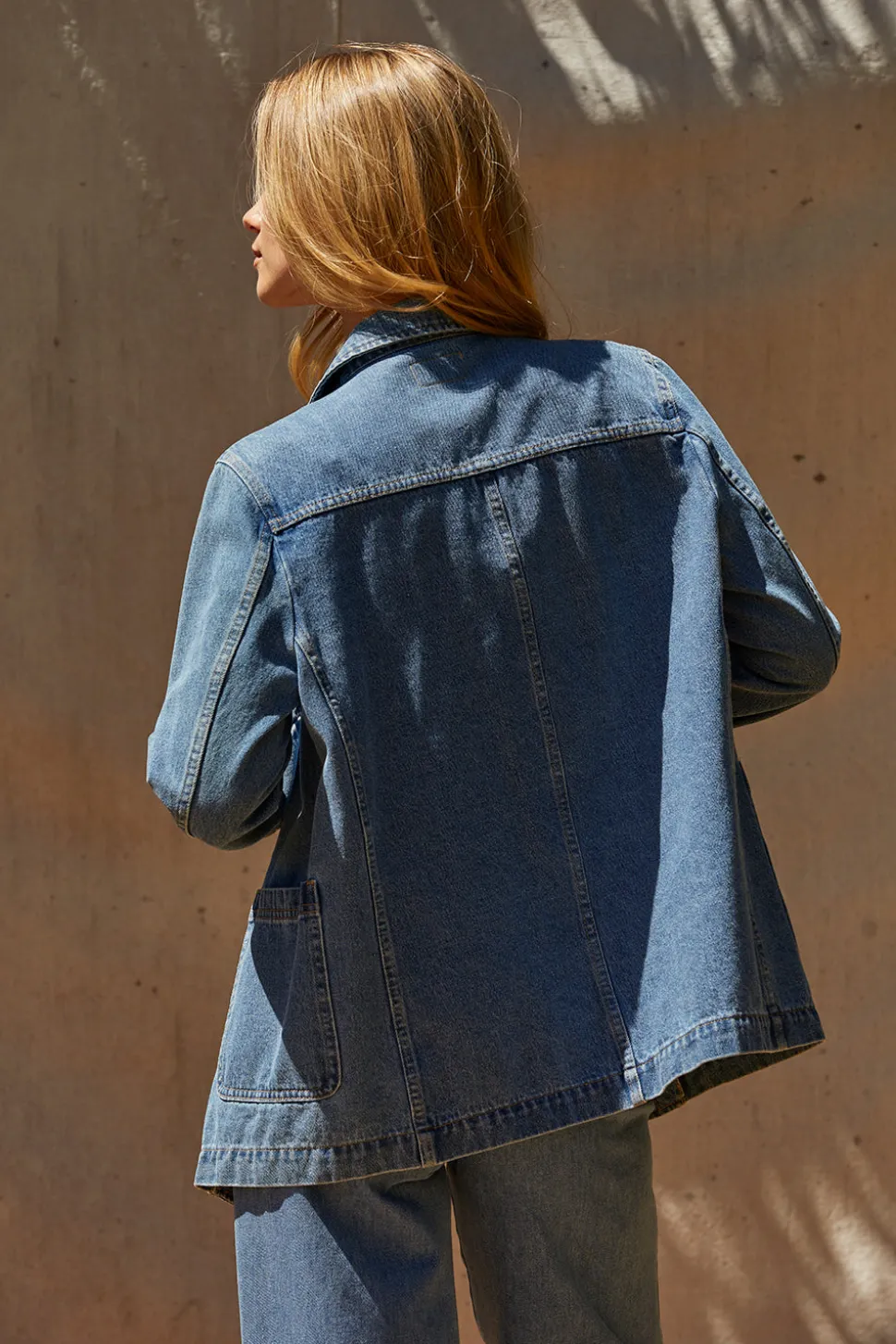 Brandi Denim Blazer Jacket