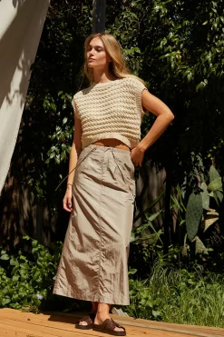 Brookes Pull On Maxi Skirt