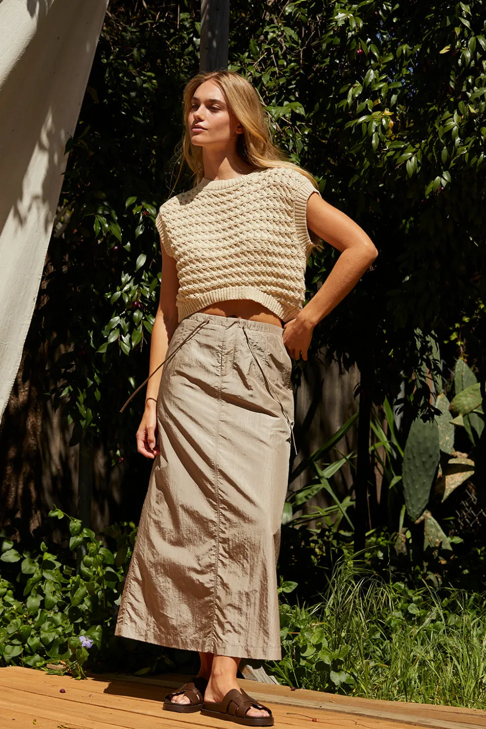 Brookes Pull On Maxi Skirt