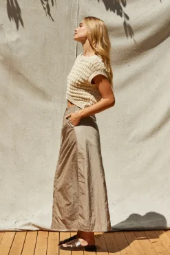 Brookes Pull On Maxi Skirt