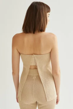 Brookie Crochet Knit Top