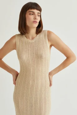 Camila Crochet Maxi Dress