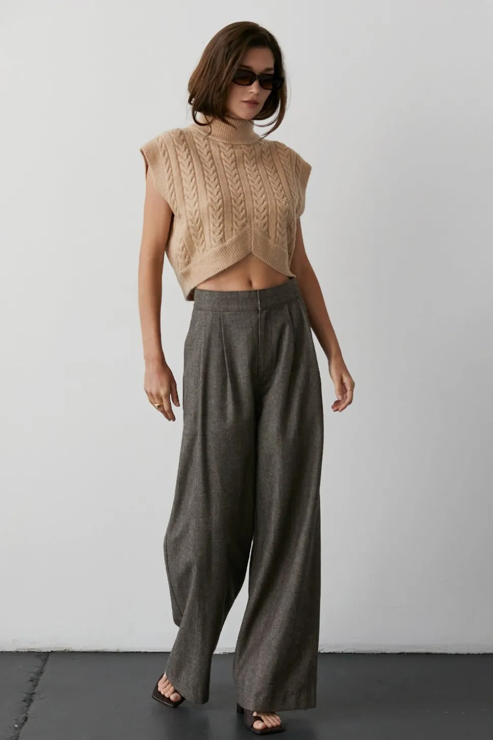 Camila Wide Leg Trousers