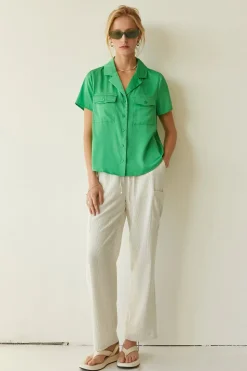 Carly Pinstripe Pants