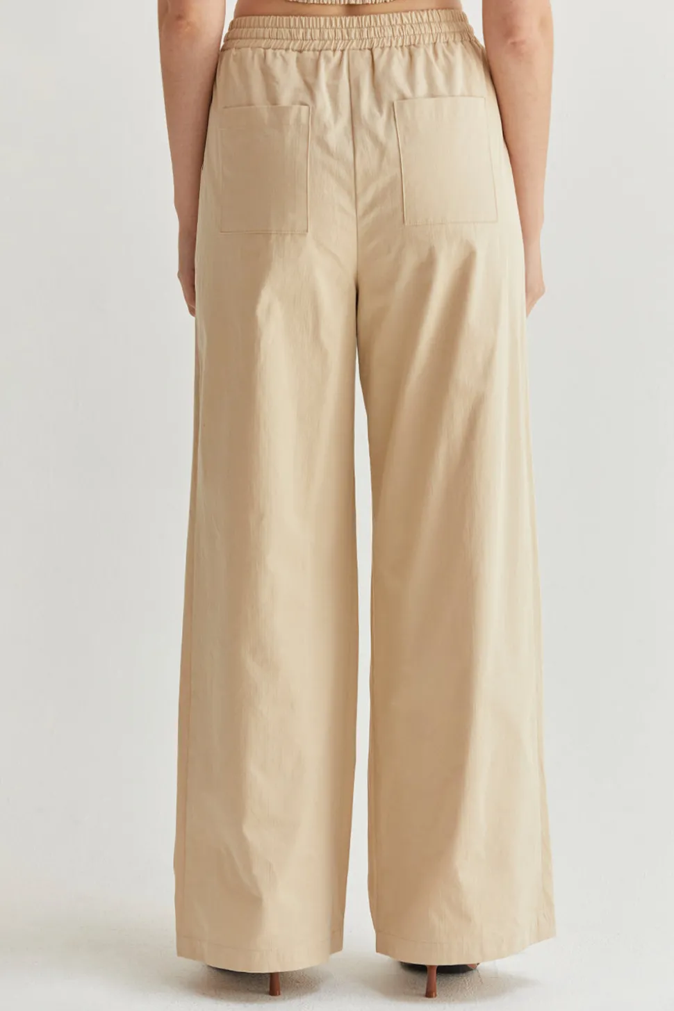 Carol Cotton Wide Leg Pants