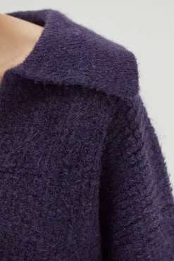 Carter Waffle Polo Sweater