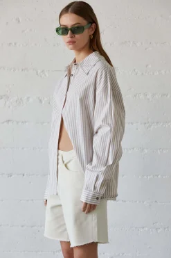 Castelo Pinstriped Shirt