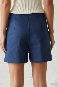 Cleo Utility Denim Shorts