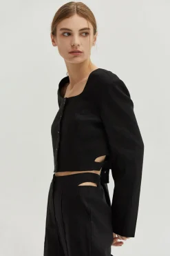 Crezensia Cropped Blazer