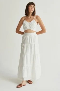Daisy Tiered Maxi Skirt