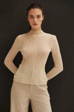 Dane Sheer Knit Top