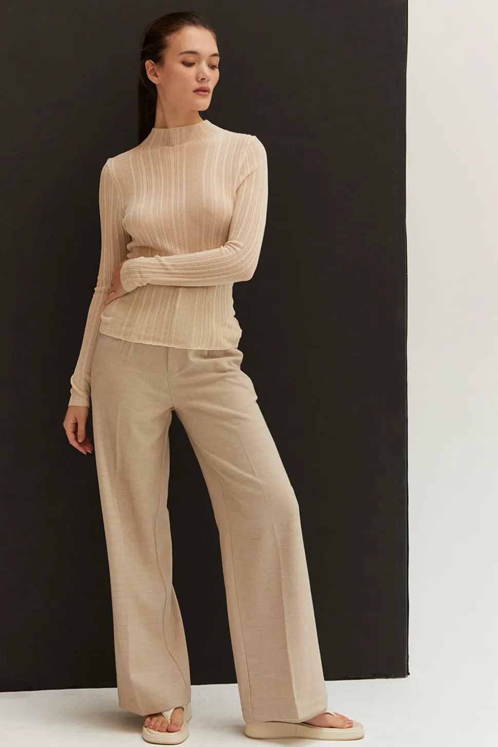 Dane Sheer Knit Top