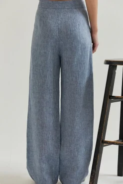 Dani Linen Wide Leg Pants