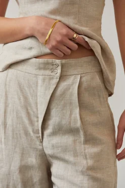 Dani Linen Wide Leg Pants