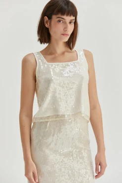 Dani Sequins Top