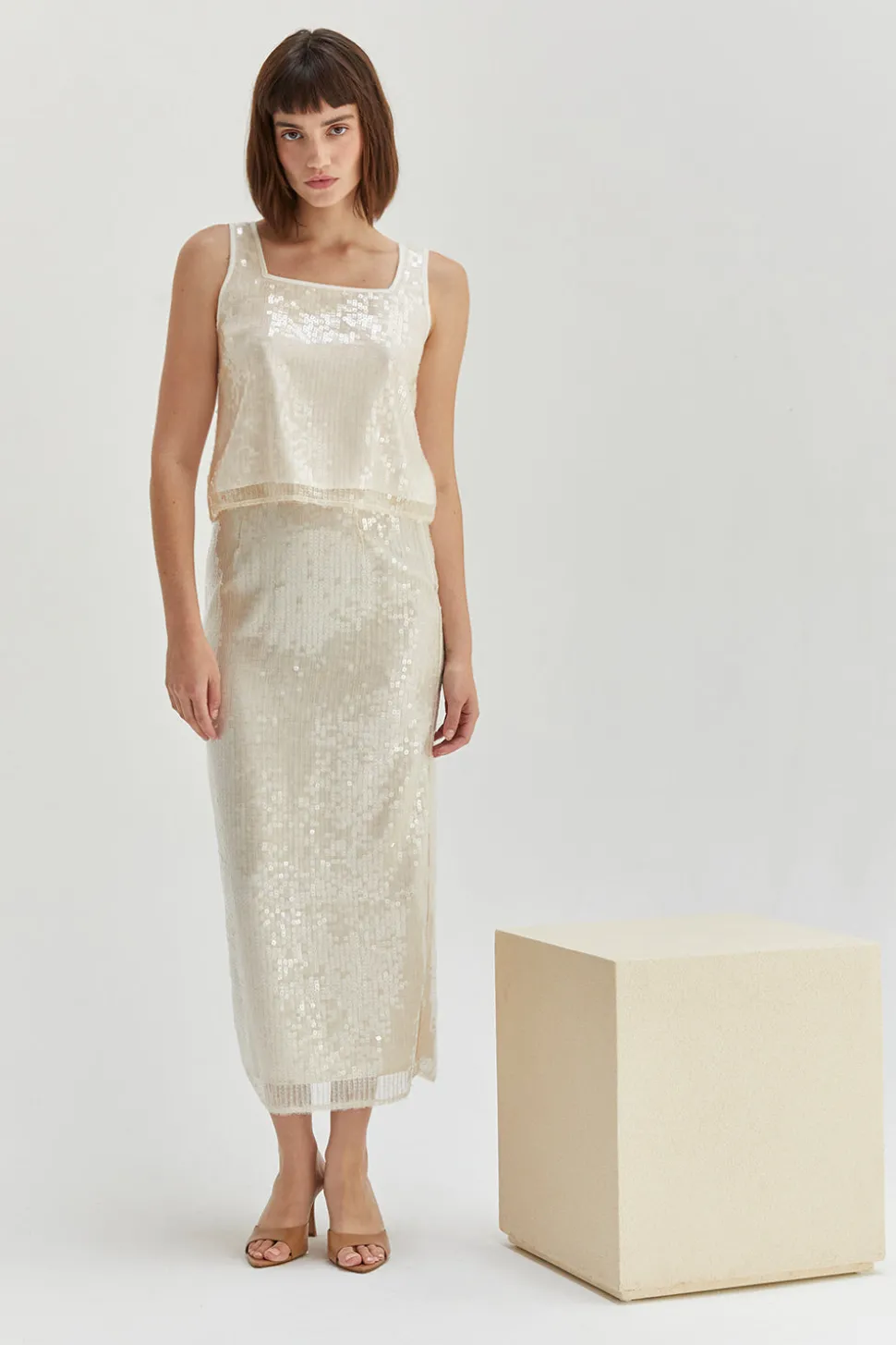 Dani Sequins Top