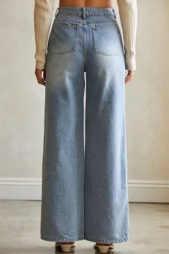 Danica Front Tie Denim Pants