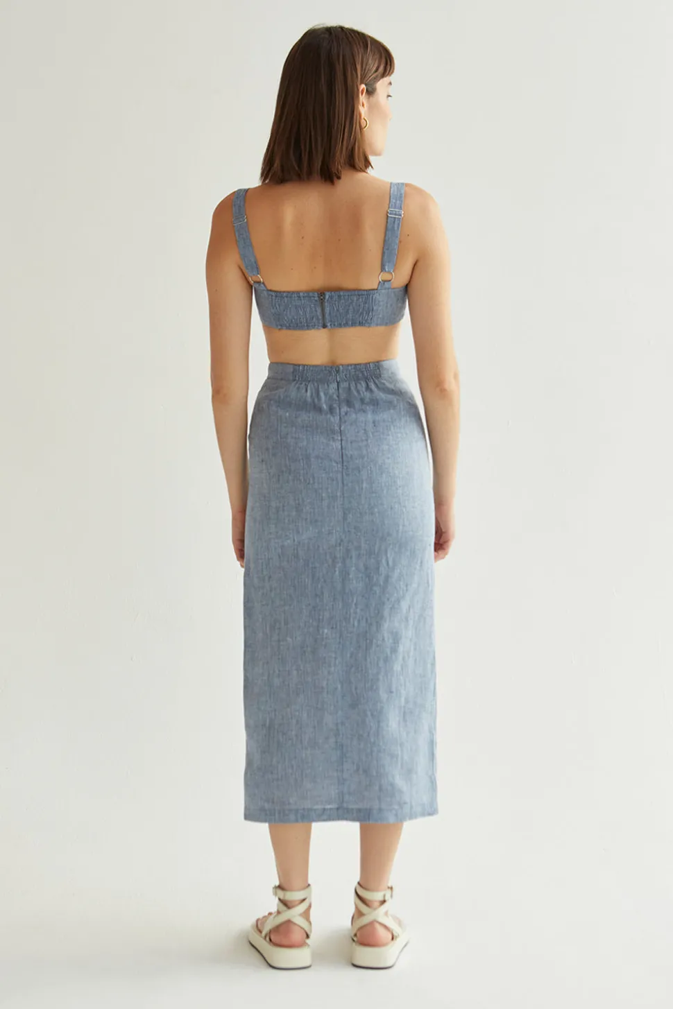 Daniella Linen Skirt