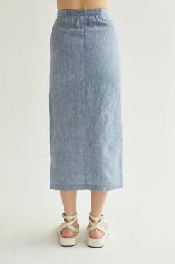 Daniella Linen Skirt