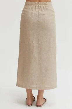 Daniella Linen Skirt