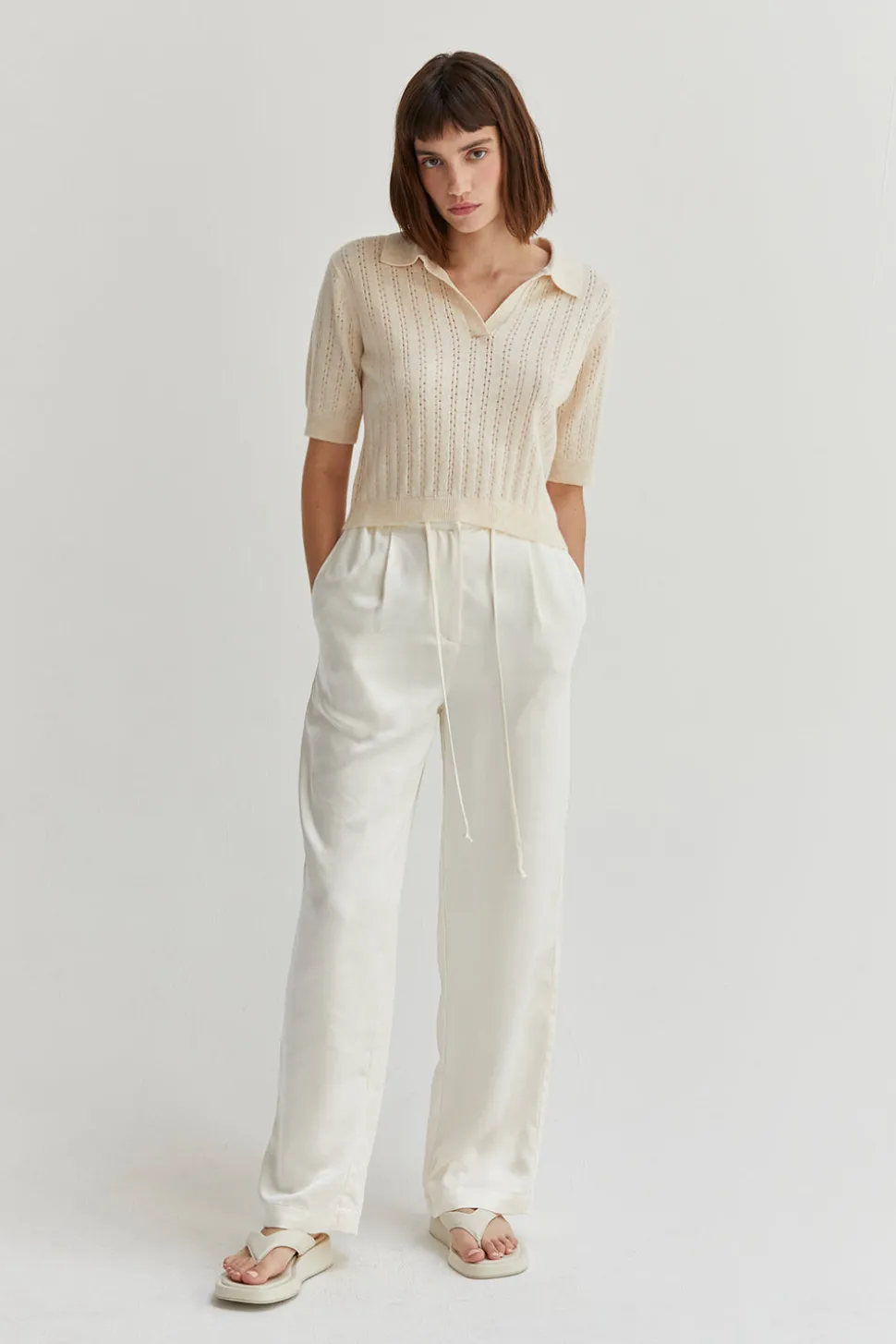 Danna Easy Satin Trousers