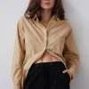 Devon Poplin Oversized Shirt