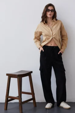 Devon Poplin Oversized Shirt