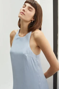 Diana Back Twist Slip Dress