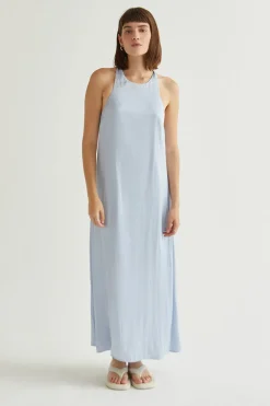 Diana Back Twist Slip Dress