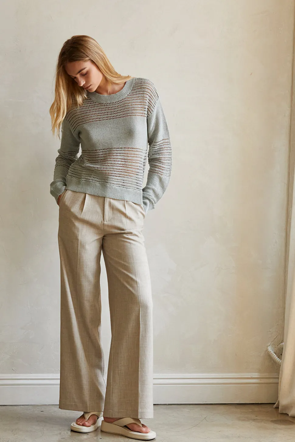 Donna Netted Pull Over